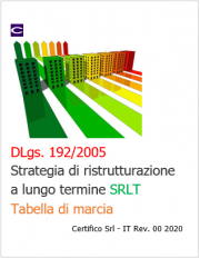 D.Lgs. 192/2005: Strategia di ristrutturazione a lungo termine/Tabella di marcia D.Lgs. 192/2005: Strategia di ristrutturazione a lungo termine/Tabella di marcia