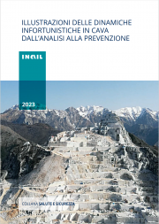 Illustrazioni delle dinamiche infortunistiche in cava | INAIL 2023 Illustrazioni delle dinamiche infortunistiche in cava | INAIL 2023