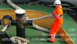 CIIP: Sicurezza del lavoro settori ferroviario, portuale, marittimo, pesca