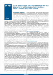 Sistemi di prevenzione, partecipazione e rappresentanza dei lavoratori