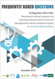 Non-Road Mobile Machinery emissions - NRMM Guide | Update 2018 Non-Road Mobile Machinery emissions - NRMM Guide | Update 2018