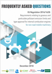 Non-Road Mobile Machinery emissions - NRMM Guide | Update 2018