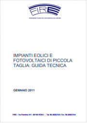 Guida tecnica Impianti eolici e fotovoltaici di piccola taglia