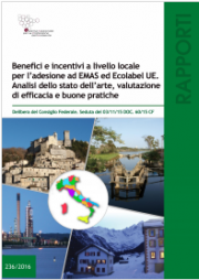  EMAS ed Ecolabel UE: Rapporto ISPRA