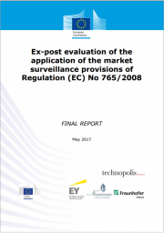 Ex-post evaluation of Regulation (EC) N° 765/2008 Ex-post evaluation of Regulation (EC) N° 765/2008