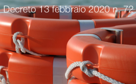 Decreto 13 febbraio 2020 n. 72 Decreto 13 febbraio 2020 n. 72