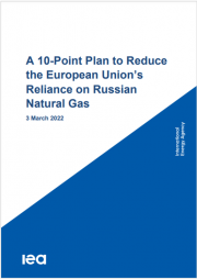 Plan to Reduce European Union’s Reliance on Russian Natural Gas