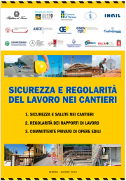 Manuale sicurezza e regolarità lavoro cantieri