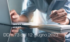 Decreto Direttoriale n.73 del 12 giugno 2023