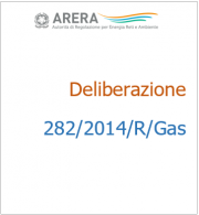 Deliberazione 282/2014/R/gas