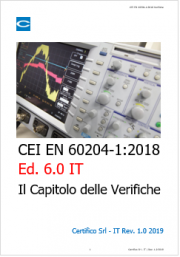 IEC 60204-1:2016: le verifiche previste