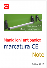 Maniglioni antipanico: normativa Maniglioni antipanico: normativa