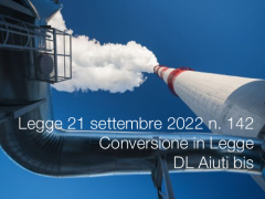 Legge 21 settembre 2022 n. 142