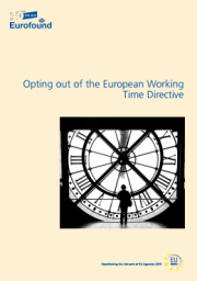 Opting out of the European Working Time Directive