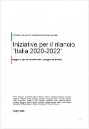 Rapporto Iniziative per il rilancio “Italia 2020-2022” Rapporto Iniziative per il rilancio “Italia 2020-2022”
