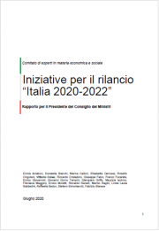 Rapporto Iniziative per il rilancio “Italia 2020-2022”