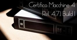 Certifico Macchine 4 (Rel. 4.7.1 Build 1) - Patch 08 