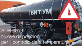 ADR 2019 Preview: nuove disposizioni controllo temperatura