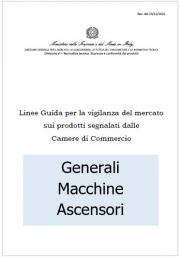 Linee Guida per la vigilanza del mercato - Sicurezza prodotti