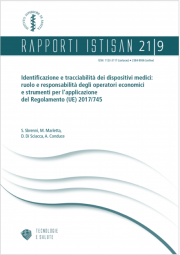 Rapporto ISTISAN 21/9 - Identificazione e tracciabilità dei dispositivi medici Rapporto ISTISAN 21/9 - Identificazione e tracciabilità dei dispositivi medici