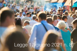 Legge 17 giugno 2021 n. 87