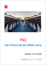 FAQ Gas Fluorurati ad effetto serra