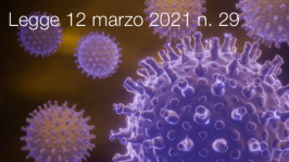 Legge 12 marzo 2021 n. 29 Legge 12 marzo 2021 n. 29