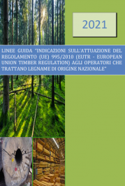 Linee guida attuazione del regolamento (UE) 995/2010 EUTR