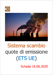 Sistema per lo scambio delle quote di emissione dell'UE (ETS UE) Sistema per lo scambio delle quote di emissione dell'UE (ETS UE)