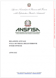 Relazione annuale sicurezza ferrovie interconnesse - Anno 2022 Relazione annuale sicurezza ferrovie interconnesse - Anno 2022