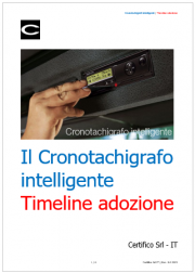 Il cronotachigrafo intelligente Il cronotachigrafo intelligente