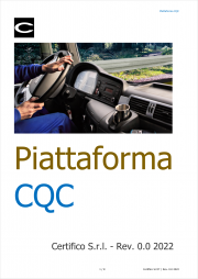 Piattaforma CQC Piattaforma CQC