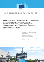 BAT for common waste gas management and treatment systems in the chemical sector