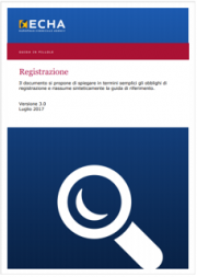 ECHA Guida in pillole - Registrazione ECHA Guida in pillole - Registrazione