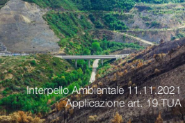 Interpello Ambientale 11.11.2021 - Applicazione art. 19 TUA Interpello Ambientale 11.11.2021 - Applicazione art. 19 TUA