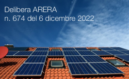 Delibera ARERA n. 674 del 6 dicembre 2022