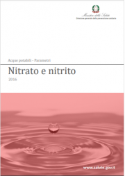 Acque potabili - Parametri Nitrato e nitrito