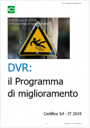 DVR: Il Programma di miglioramento