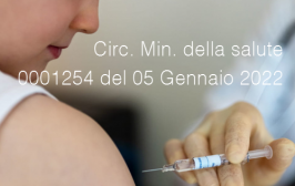 Circolare Min. della salute n. 0001254 del 05 Gennaio 2022