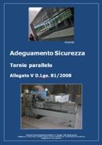 Adeguamento Sicurezza Tornio parallelo Adeguamento Sicurezza Tornio parallelo