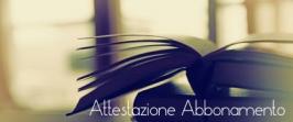 Attestazione Servizio Abbonamento - Com. 07.05.2015