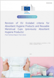 Revision of EU ecolabel criteria for absorbent hygiene products Revision of EU ecolabel criteria for absorbent hygiene products
