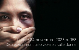 Legge 24 novembre 2023 n. 168 Legge 24 novembre 2023 n. 168