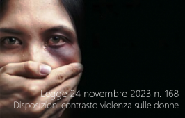 Legge 24 novembre 2023 n. 168