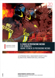 Indagine prevenzione incendi CNI 2019