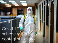 Covid-19 | Contagi sul lavoro denunciati all’Inail: schede regionali 31 Agosto 2020