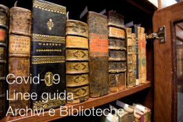 Covid-19 | Linee guida per Archivi e Biblioteche