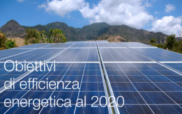 MISE Obiettivi di efficienza energetica al 2020