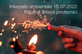 Interpello ambientale 15.07.2022 - Rifiuti di articoli pirotecnici