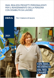 Reinserimento persone con disabilità da lavoro | INAIL 2021